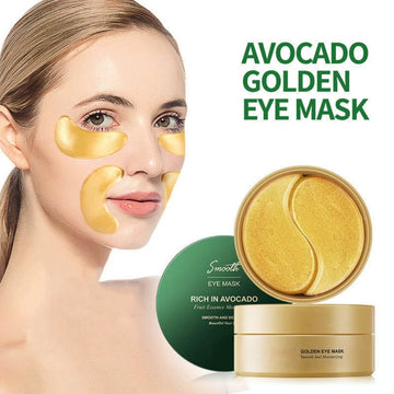 60PC Gold Crystal Collagen Eye Mask Set